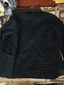 Stylish Plaid Overcoat