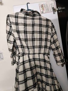 Plaid Shirt Dress