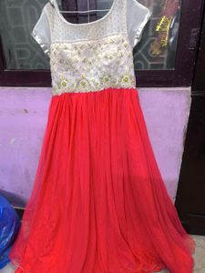 Embroidered Party Dress