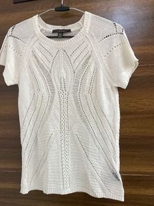 Off White Knitted Top