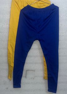 Combo Leggings Blue &amp; Yellow (Women’s)