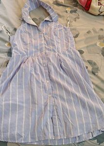 Striped Halter Dress