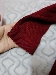 Warm woollen sweater