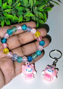 Handmade Sanrio Cinnamaroll Bracelet