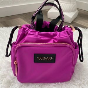 Brand NewVersace  purple Cosmetic Makeup Bag