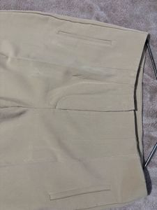 Tan high Waisted Pants