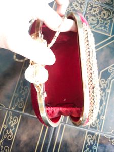 Red Party Wear Purse