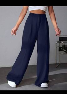 Combo- Pink Oversized Shirt &amp; Navy Blue Trouser
