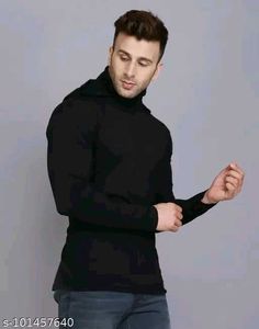 Black Ninja Style Hoodie T-Shirt