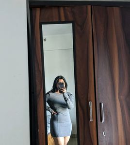 Grey Professional Formal And Party Dress