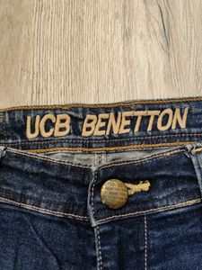 Ma577 United Color Of Benetton Jeans Waist 30