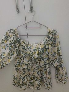 Floral Print Top