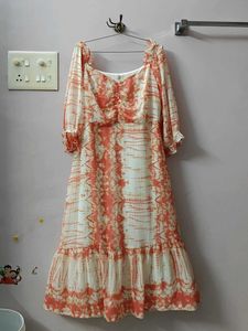 Tie-Dye Ruffled Dress-44