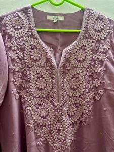 New‼️ Kurta Set Deep Lavender L