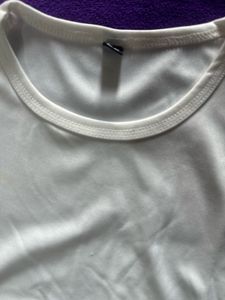 White Sleeveless Top - New with Tag