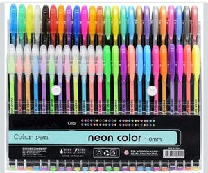 Neon Color Gel Pens - 48 Pack