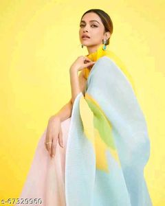 Crushed Deepika Padukone Saree