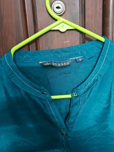 Elegant Teal Kurti for women