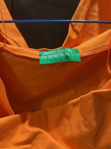 Orange Crop Top