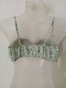 FLORAL BIKINI TOP