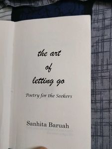 &#34;The Art of Letting Go&#34; Poetry Book