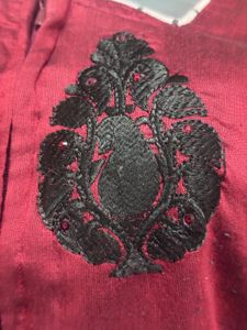 Elegant Maroon Kurta
