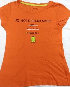 Rich Orange T Shirt