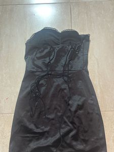Glam Black Dress From Urbanic