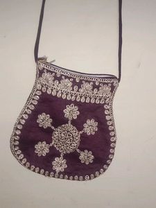 Elegant Purple Lehenga Skirt