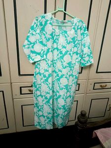 Floral Print Kurta