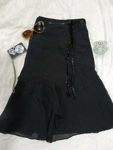 Black Midi Skirt