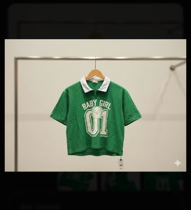 Cute Green Graphic Tee