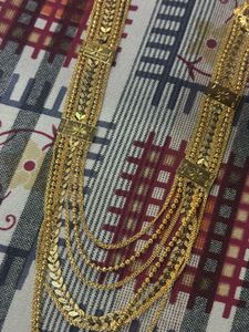 Elegant Gold-Tone Necklace Set