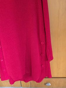 Red Long Sleeve Dress