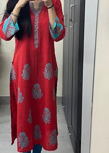 Kurta Red