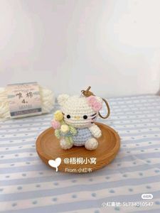 Hello Kitty Crochet Doll
