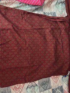 Maroon Long Kurta