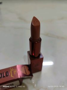 Too Faced Cocoa Bold Em Power Lipstick