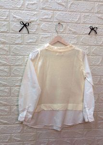 Layered Look Knit Top🕶️👜‼️