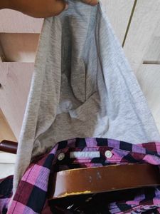 Unisex Checkered Flannel Shirt