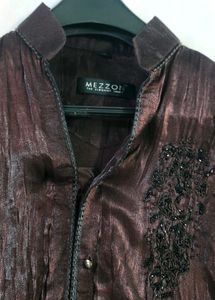 men&#39;s Stylish coffee brown Shirt