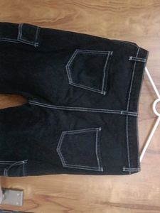 Zara Black Cargo Pants..like new