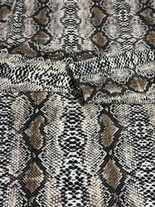 Snakeskin Bodycon Top