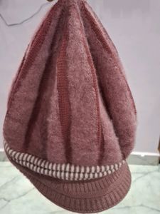 Woollen Cap In Hat Style
