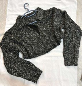 🎁Buy2 Get2 Free Oveesized Cropped Knit Sweater C