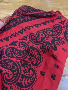 Korean Red Crop Top