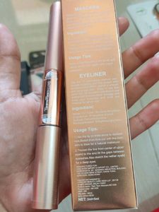 TeenTeen 2 In 1 Mascara &amp; Eyeliner &amp; Cat Eye Stamp