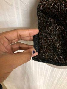Dkny Jeans Black Sleeveless Top