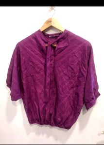 Lace Detail Ruched Tops