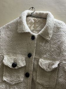 White Teddy Jacket